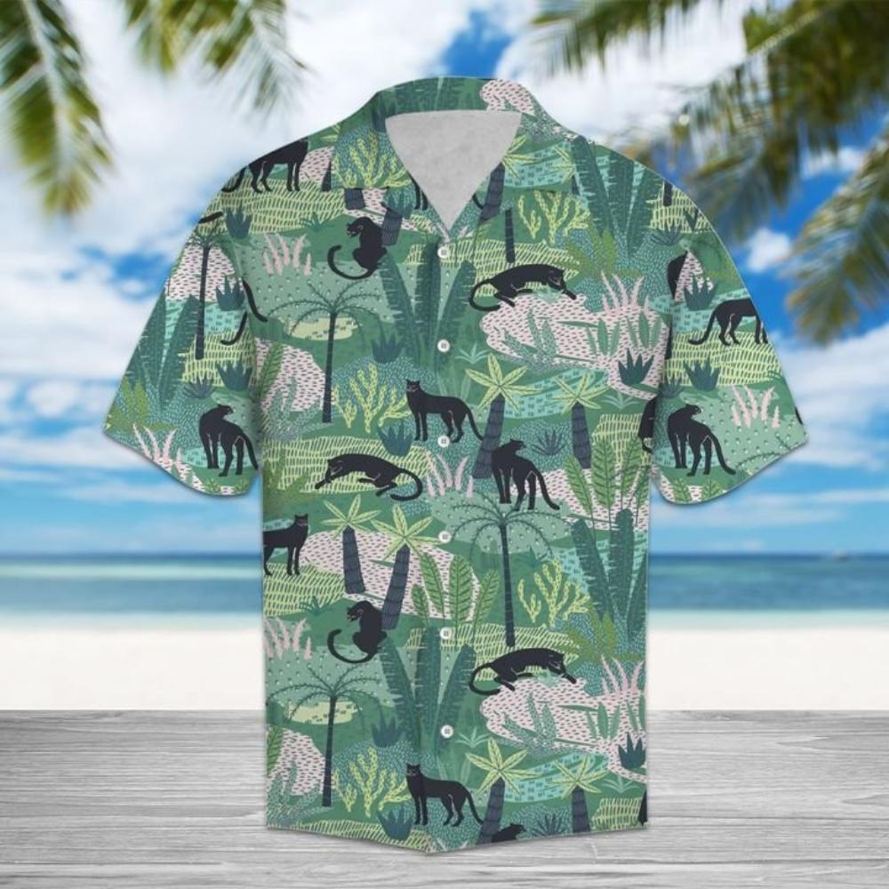 Amazing Panther Hawaiian Shirt Summer Button Up.jpg