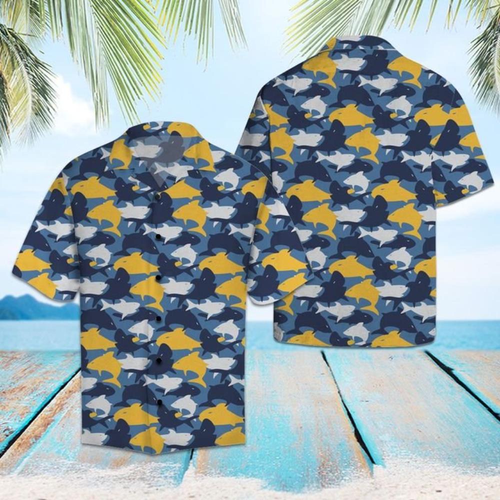 Amazing Shark Hawaiian Shirt Summer Button Up.jpg