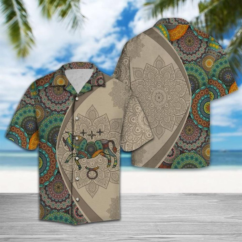 Amazing Taurus Horoscope Hawaiian Shirt Summer Button Up 1.jpg