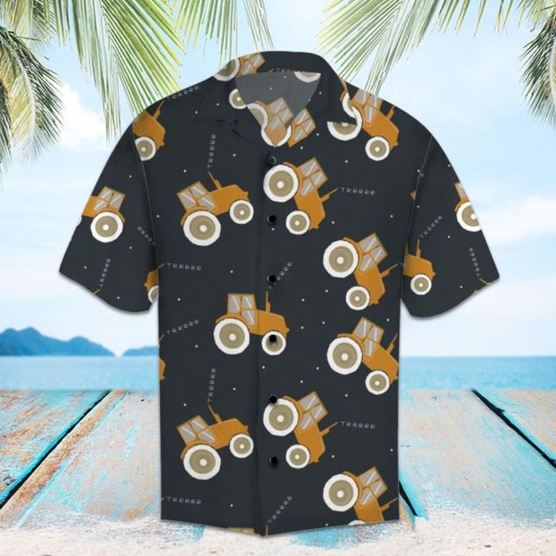 Amazing Tractor Hawaiian Shirt Summer Button Up.jpg