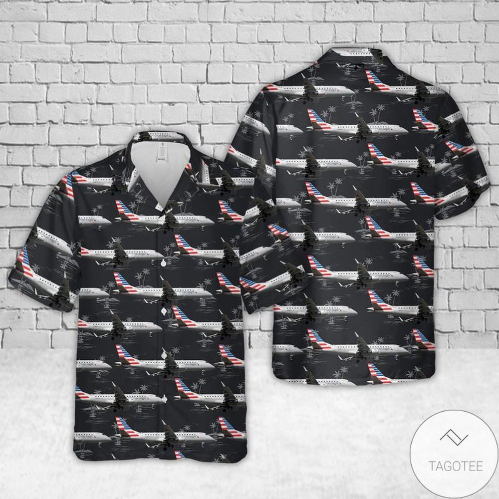 American Eagle Embraer E175 Hawaiian Shirt.jpg