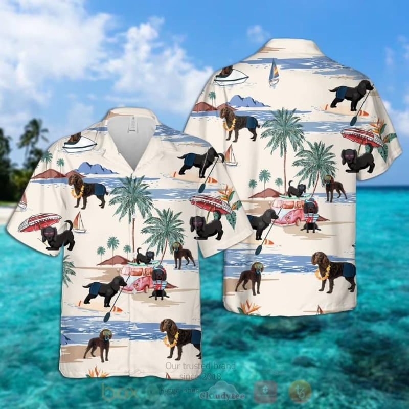 American Water Spaniel Terrier Summer Beach Hawaiian Shirt.jpg