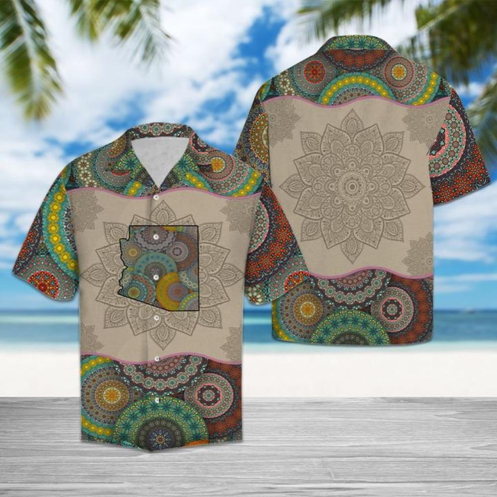 Awesome Arizona Mandala Hawaiian Shirt Summer Button Up.jpg
