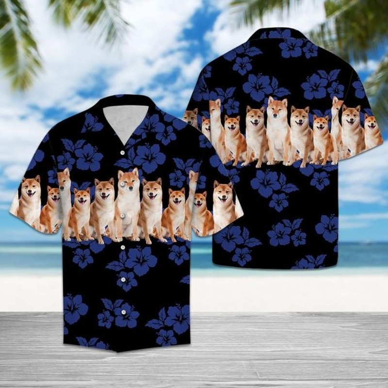 Awesome Shiba Inu Hawaiian Shirt Summer Button Up.jpg