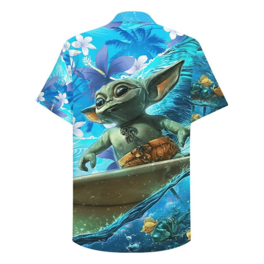 Baby Yoda Surfing Hawaiian Shirt.jpg