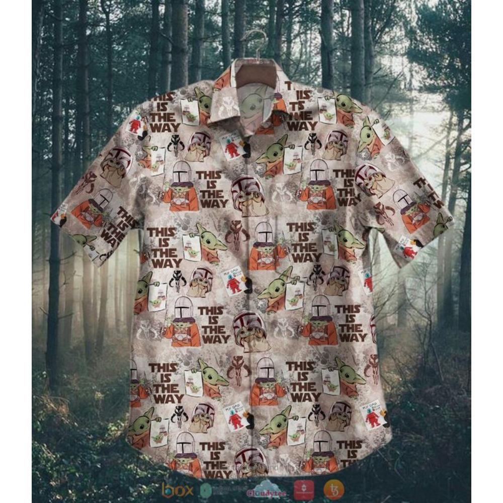 Baby Yoda This Is The Way Hawaiian Shirt.jpg