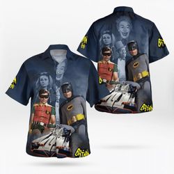 batman and robin hawaiian shirt