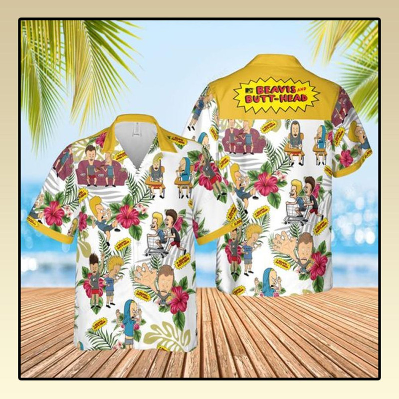 Beavis Butt Head Hawaiian Shirt.jpg