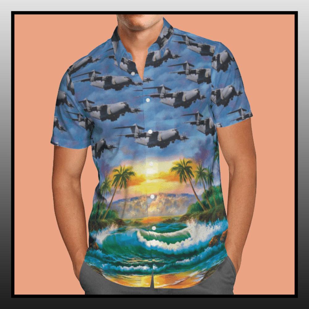 Belgian Air Force Airbus A400M Atlas Hawaiian Shirt.jpg