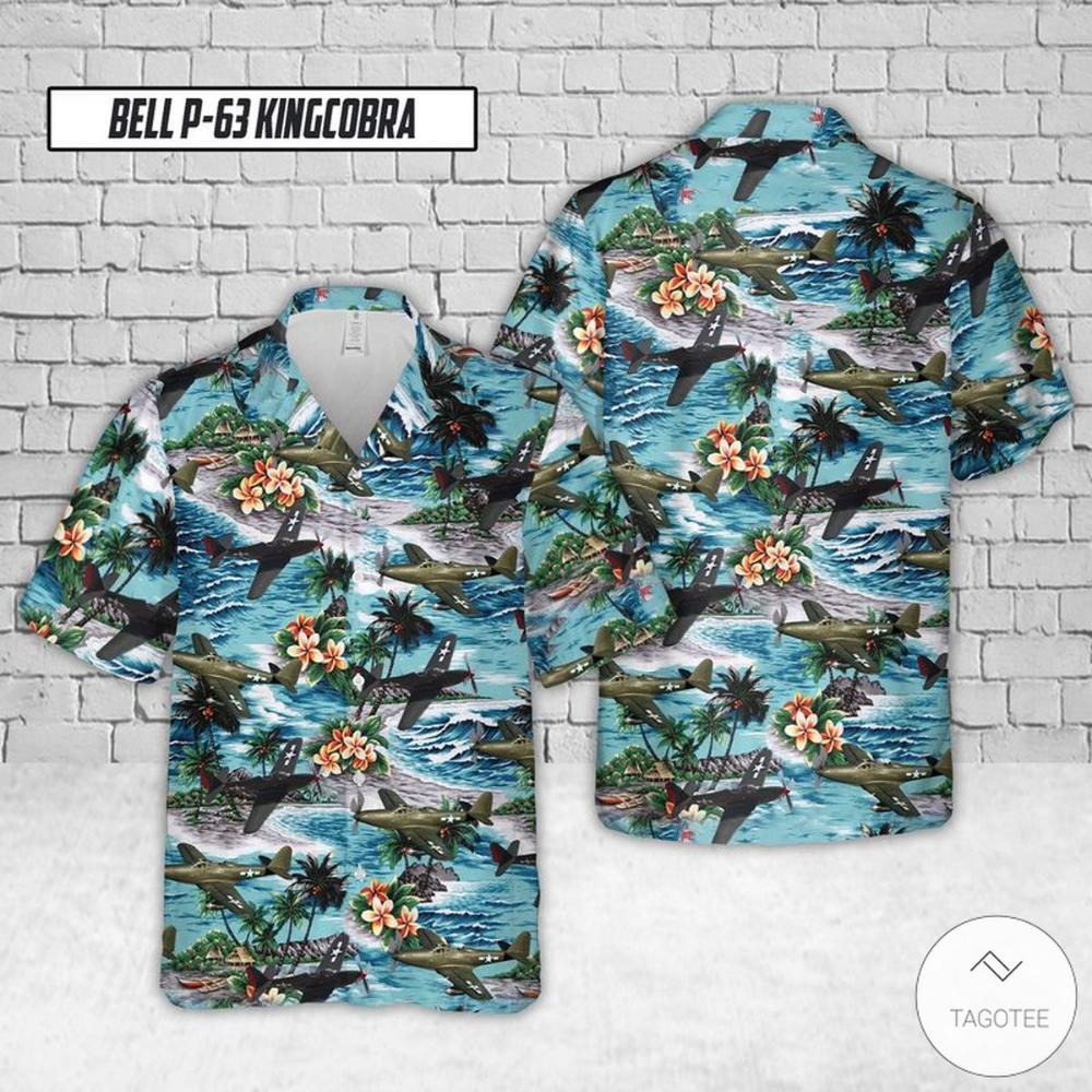 Bell P-63 Kingcobra Hawaiian Shirt.jpg