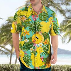 big bird hawaiian shirt