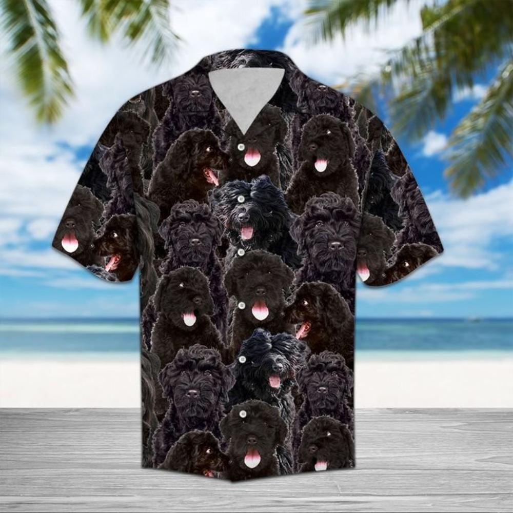 Black Russian Terrier Hawaiian Shirt Summer Button Up.jpg