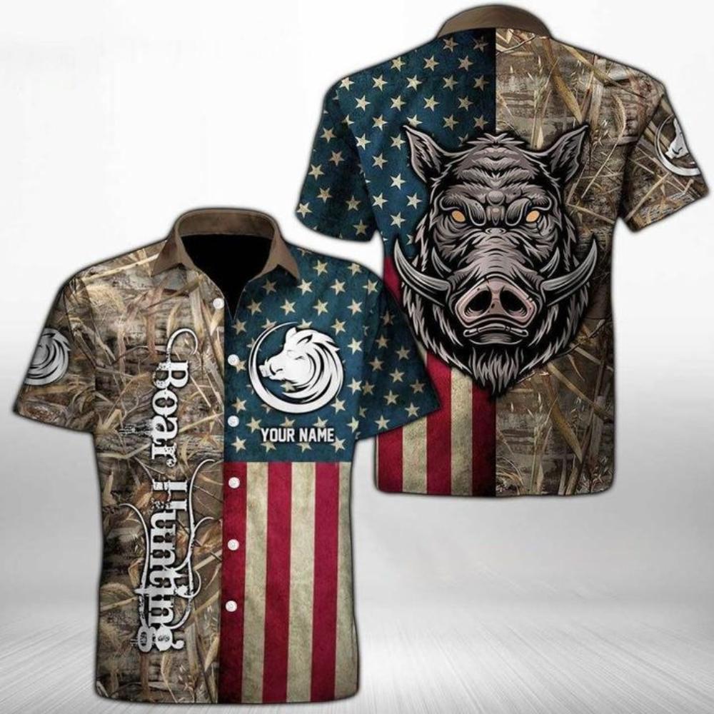 Boar Hunting Hawaiian Shirt Summer Button Up.jpg
