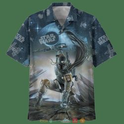 boba fett star wars hawaiian shirt