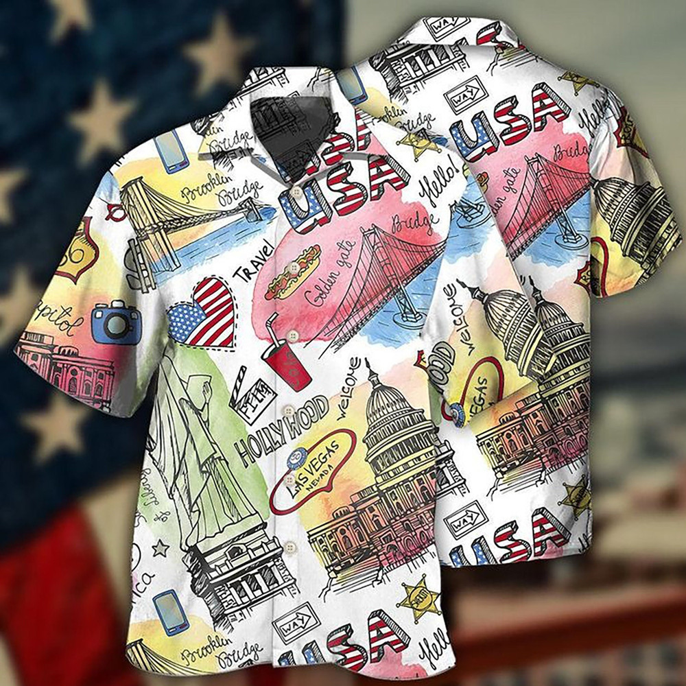 Black Cat Yellow Dinner Style Summer Hawaiian Shirt, Cat Button Shirt, Hawaiian Shirt Men, Summer Hawaii Shirt.jpg