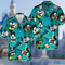 Mickey Mouse Hawaiian Shirt, Mickey Mouse Wear Sunglass Pattern Aloha Shirt, Summer Vacation Family Shirt, Tropical Button Up.png