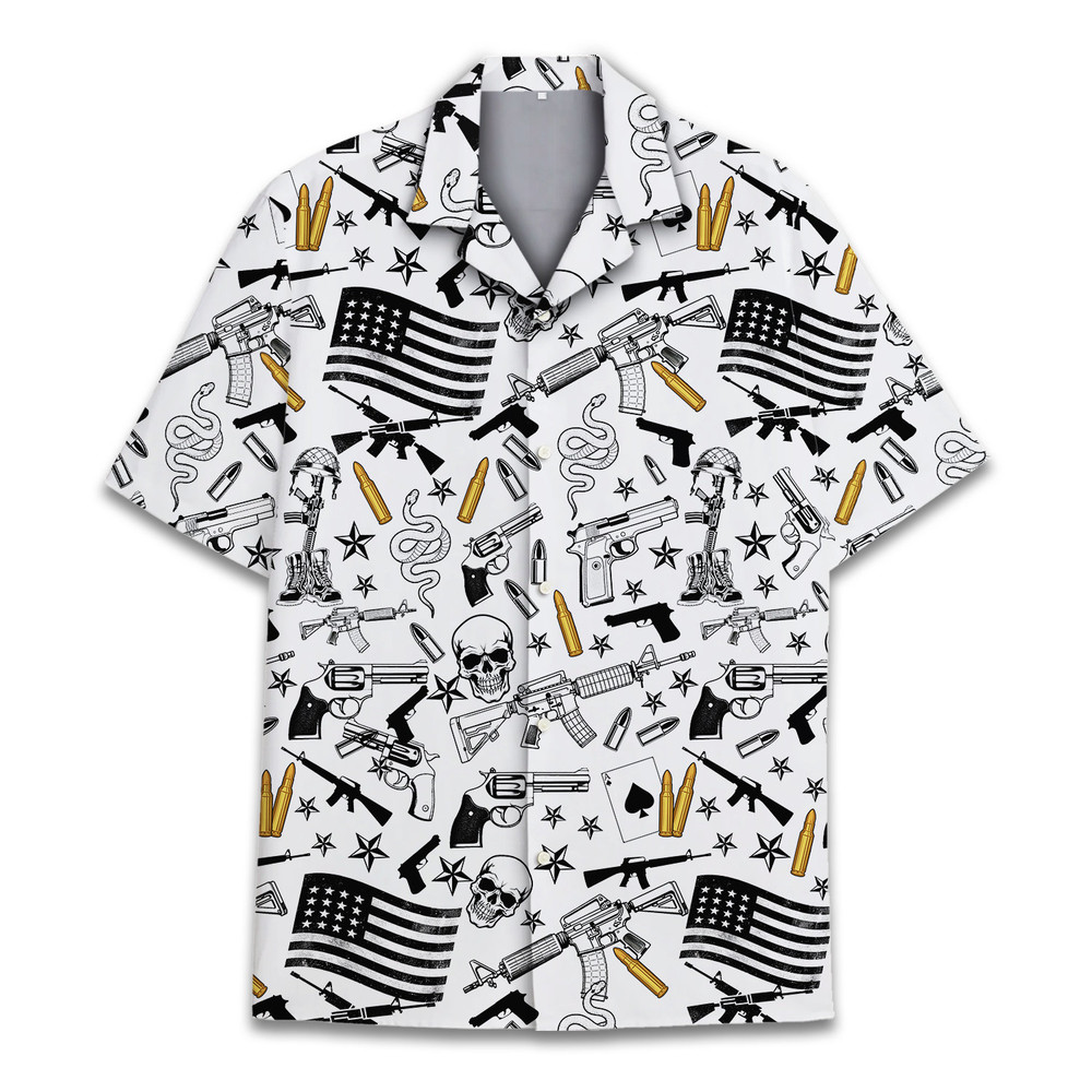 Gun Hawaiian Shirt For Men Women, Summer Beach Aloha Party Casual Camp Button Down, Gun Gifts For Men, Funny Gun Shirts For Men.jpg