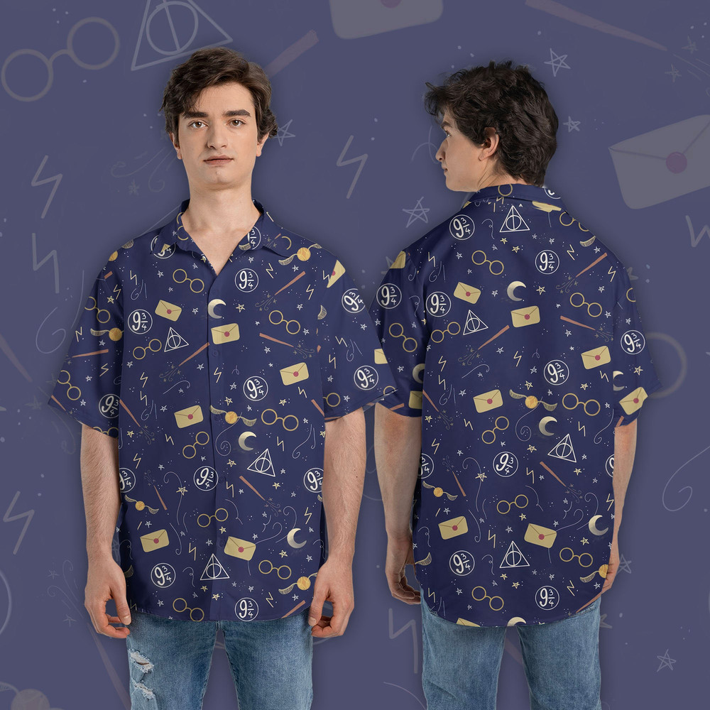 Harry Witch Hawaiian Shirt, Magic Witch Shirt, Harry Potter Shirt, Gifts For Fans.jpg