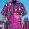 Pink Cat With Eyes Hawaii Shirt, Pink Cat Button Up Shirt, Magic World Hawaiian Shirt, Funny Shirt Gift, Wonderland 3D All Over Print Shirt.jpg
