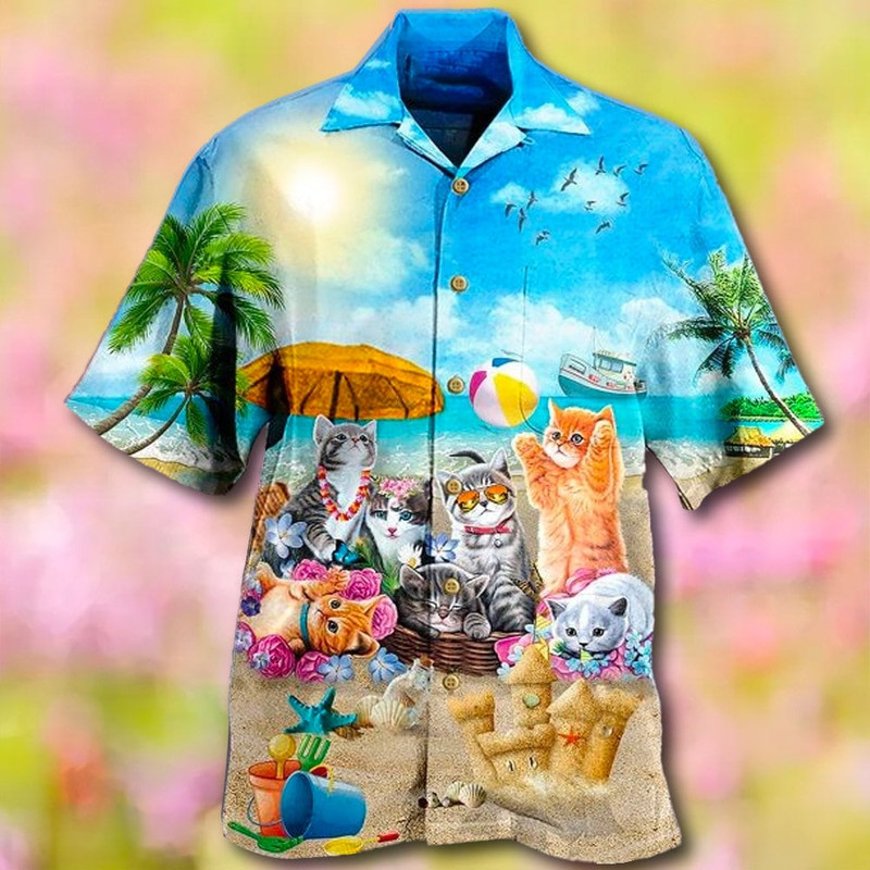 Chickens Beer Independence Day Hawaiian Shirt, Chicken USA Flag Hawaii Shirt, Funny 4th of July Chicken Shirt, Farm Fourth of July Tee.jpg