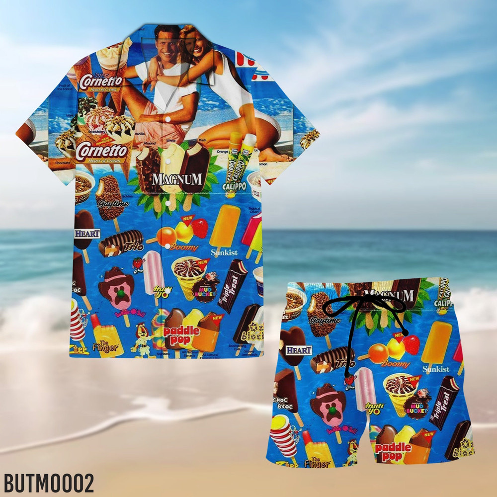 Hawaiian Shirt Ice Cream Hawaiian Shirts Men's Hawaiian Shirt, Ice Cream Shirt, Ice Cream Beach, Hawaiian Beach Shirt, Hawaiian Shirt Summer 2.jpg
