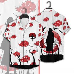 itachi uchiha clan akatsuki naruto tropical shirt, itachi uchiha clan akatsuki naruto tropical shirt, unisex tropical