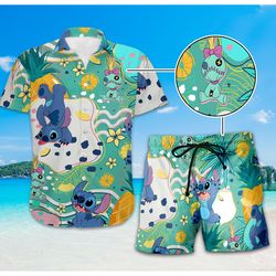 disneyland stitch summer shirt, stitch button shirt, stitch summer shirt, stitch beach shirt, stitch shirt, disneyworld