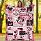 Personalized Minnie Mouse Blanket Minnie Mouse Fleece Blanket Miceky Minnie Mouse Magic Kingdom Birthday Gifts Blanket.jpg