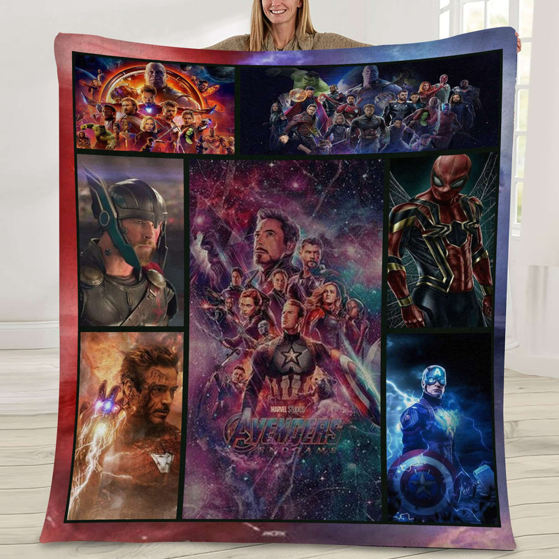 Avengers Superhero Blanket Girl Boy Blankets Throw Blanket Gifts,Memorial Blanket, Home Decor,Christmas Gift.jpg