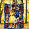 Beauty And The Beast Fleece Blanket, Belle Princess Beauty and the Beast Fleece Blanket, Belle Birthday Theme Party.jpg