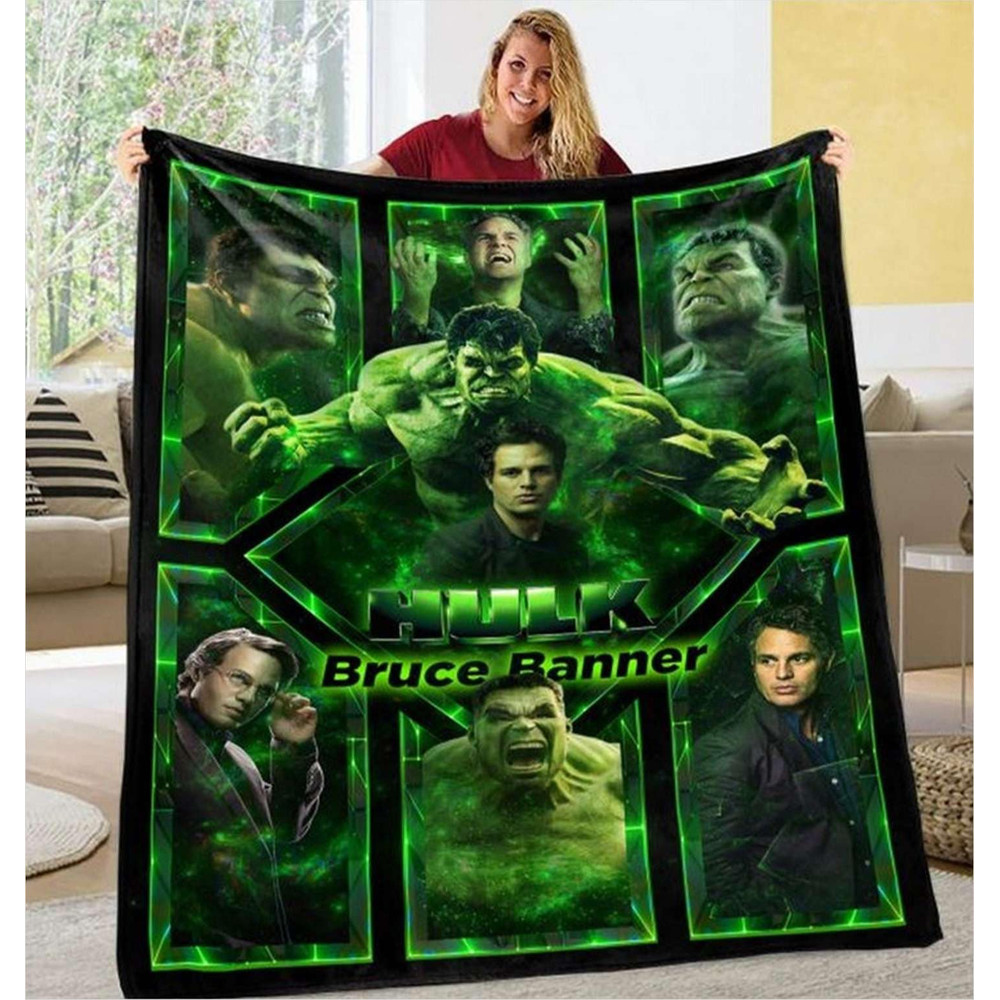 Blanket Creative Hulk Superhero Blanket Birthday Gift Home Decor, Throw Blanket For Couch Sofa, Gift For Son.jpg