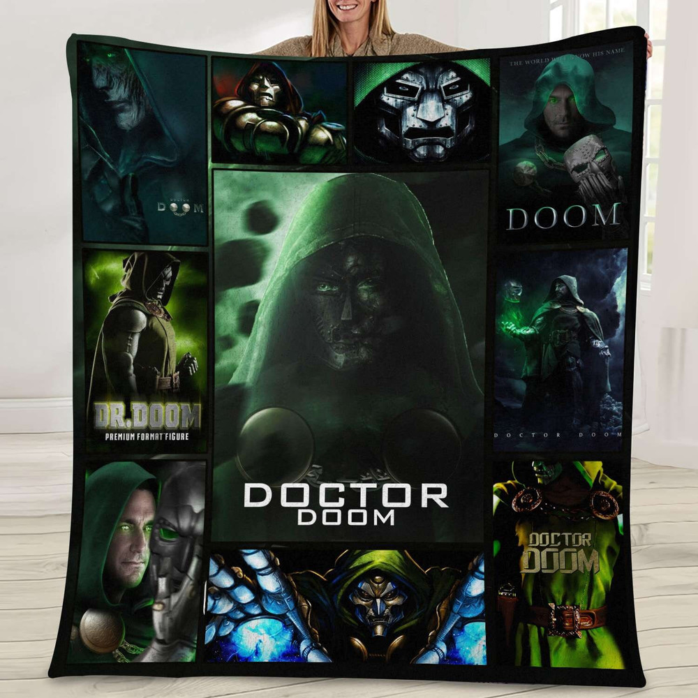 Doctor Doom Marvel Fan Movie Fleece Blanket.jpg