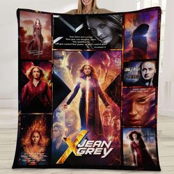 jean grey blanket girl boy blankets throw blanket gifts blanket for bed couch sofa