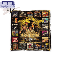 hank william jr 60 years 1964 - 2024 thank you for the memories fleece blanket