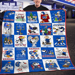 kansas jayhawks make me drink i only roll jayhawks merry christmas fleece blanket