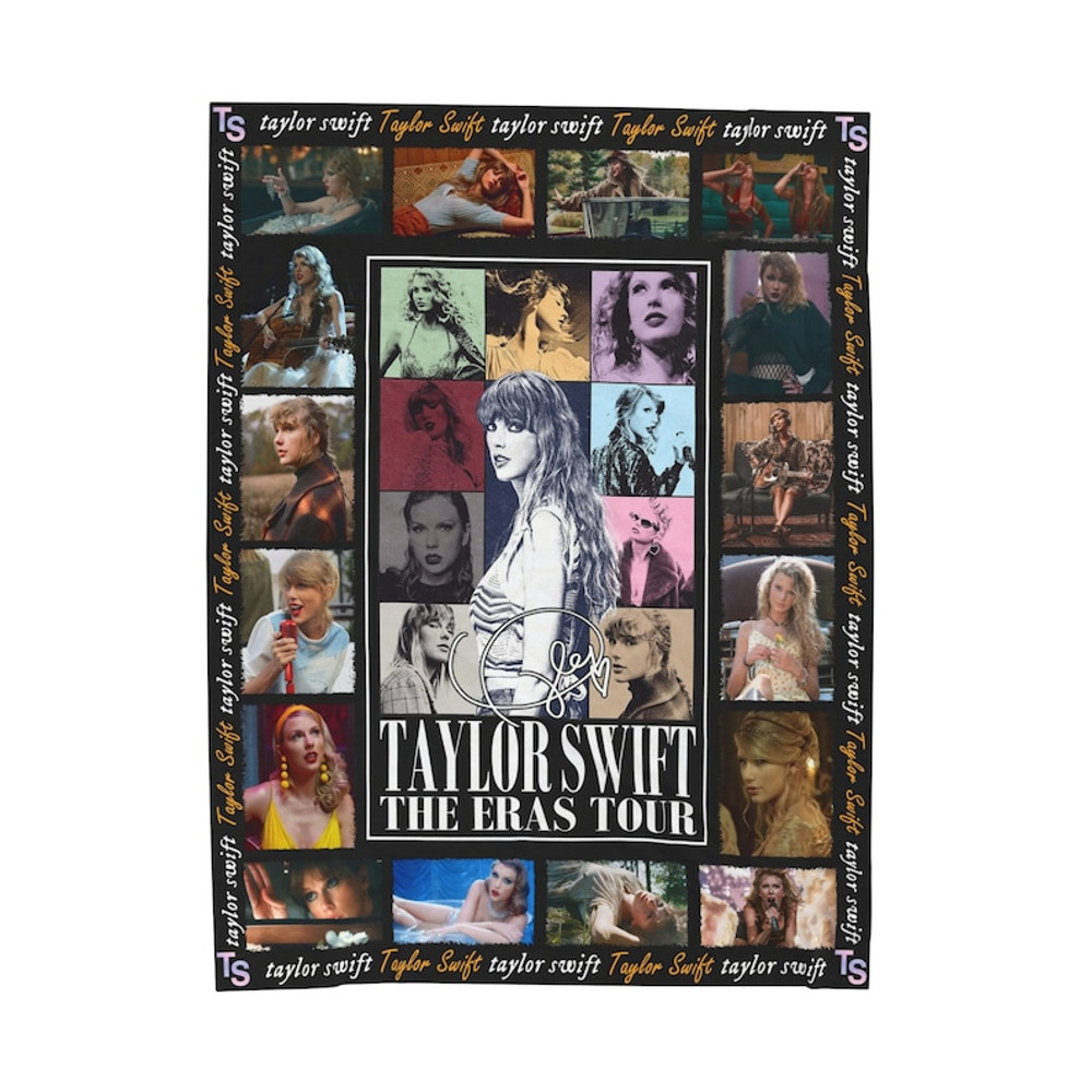 Swiftie Fan blanket, Taylor 2023 Eras Tour Concert Blanket, Gift for Her, Personalized Gift1.jpg