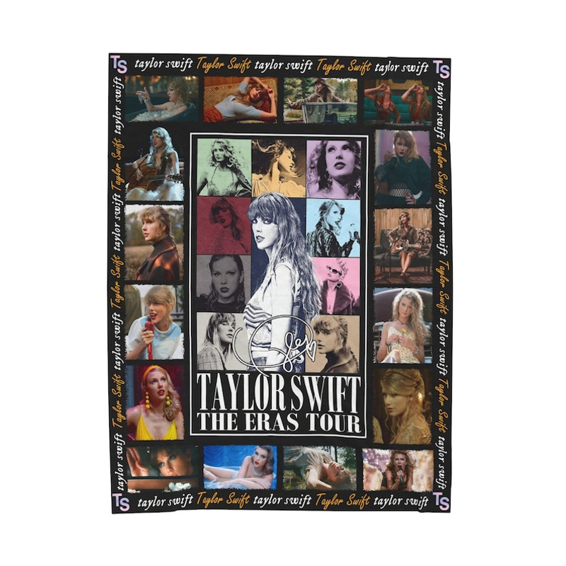 Swiftie Fan blanket, Taylor 2023 Eras Tour Concert Blanket, Gift for Her, Personalized Gift1.jpg