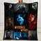 Halloween Michael Myers Quilt, Michael Myers Horror Quilt, Scary Movie Quilt, Halloween Michael Quilt, King Size Quilt, Horror Movie Quilt.jpg