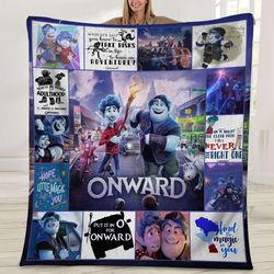 onward blanket ian and barley lightfoot blanket onward movie throw blanket for bed couch sofa