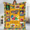 Personalized M and M Blanket MMs World Fleece Blanket M and M Candy Fleece Blanket Throw Blanket for Bed Couch Sofa.jpg