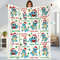 Personalized Squirtle Fleece Blanket  Squirtle Christmas Blanket  Wartortle Blastoise Squirtle Blanket  Pikachu Eevee Evolution Blanket.jpg