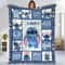 Personalized Stitch Blanket, Custom Name Lilo And Stitch Blanket, Disneyland Stitch Blanket, Stitch Throw Blanket For Bed Couch Sofa Decor.jpg