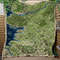 Dungeons & Dragons Baldur's Gate Sword Coast Map Blanket Baldur's Gate Fleece Blanket Video Game Blanket.jpg