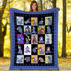 eeyore blanket winnie the pooh eeyore fleece blanket winnie pooh eeyore birthday theme party eeyore christmas gifts for