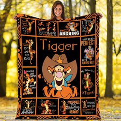 pooh tigger fleece blanket winnie the pooh blanket tigger magic kingdom fleece blanket throw blanket for bed couch sofa