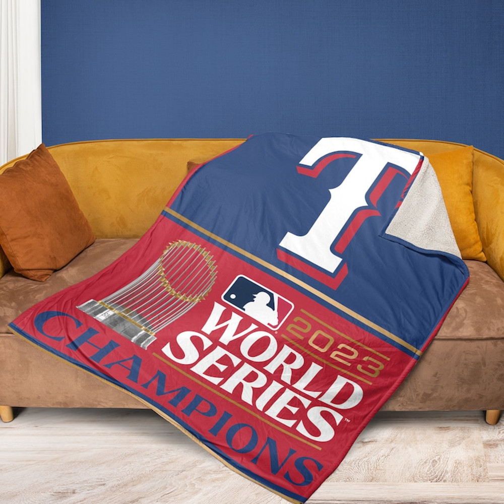 World Series Champions 2023 Fleece Blanket, Texas Ranger Fleece Blanket, Texas Rangers Champions Throw Blanket, Baseball Fan Gifts2 (1).jpg