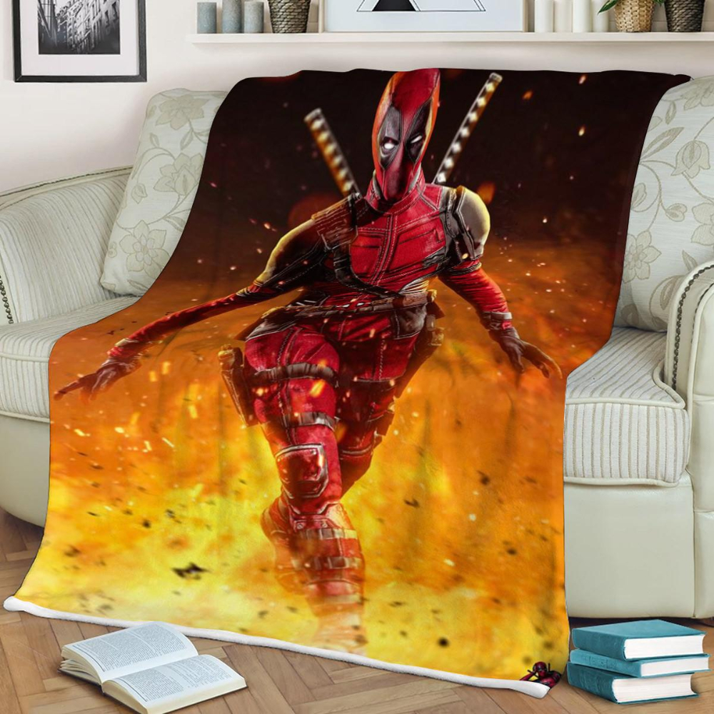 Deadpool Sherpa Fleece Quilt Blanket BL1769 - Wisdom Teez.jpg