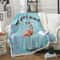 Flamingo Spirit Animal Sherpa Fleece Quilt Blanket BL0866 - Wisdom Teez.jpg