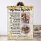 My Mom My Hero Blankets The Hero Of My Life Sunflower Fleece Blankets Gifts From Daughter Son Birthday Gifts For Mother Happy Decor.jpg