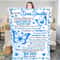 Personalized Blanket For Bonus Daughter Fleece Sherpa Blanket Custom Name Christmas blanket gift, Blanket for daughter, blanket with name 3.jpg